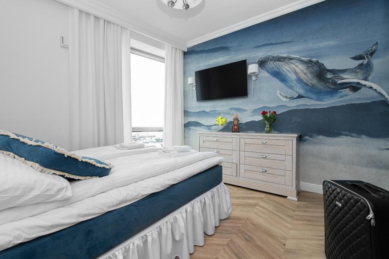 Yacht Park Premium Apartment Sea View กดิเนีย ภายนอก รูปภาพ